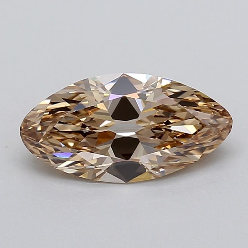 2.06 Ct. Light  Brown Oval Lab Grown Diamond