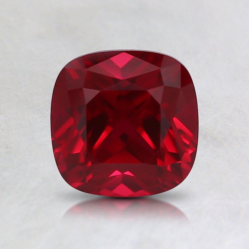 Natural Untreated Ruby Pink color Cushion Mix shape 6.60 carats with GIL Report 