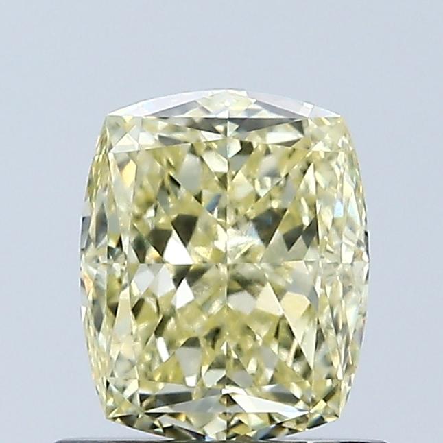 1.04 Ct. Fancy Intense Yellow Cushion Lab Grown Diamond