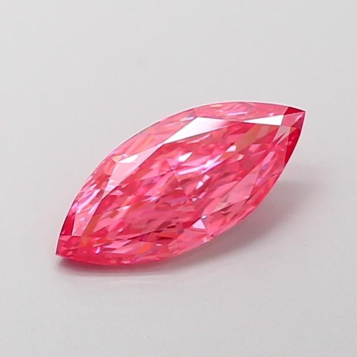 1.20 Ct. Fancy Vivid Pink Marquise Lab Grown Diamond