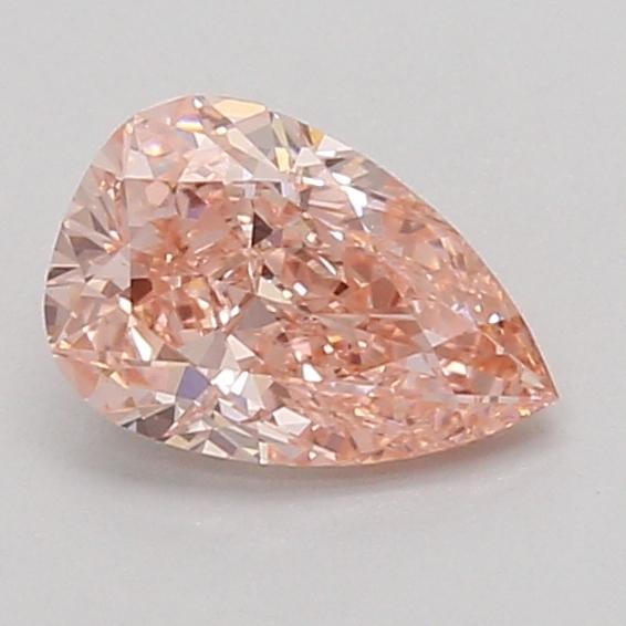 1.09 Ct. Fancy Vivid Pink Pear Lab Grown Diamond