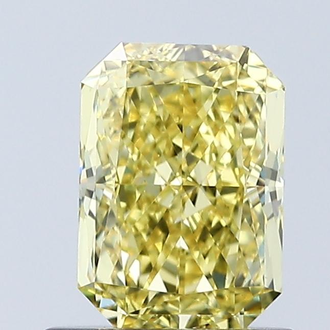1.03 Ct. Fancy Vivid Yellow Radiant Lab Grown Diamond