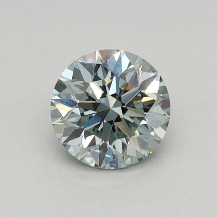 0.37 Ct. Fancy Intense Green Round Lab Grown Diamond