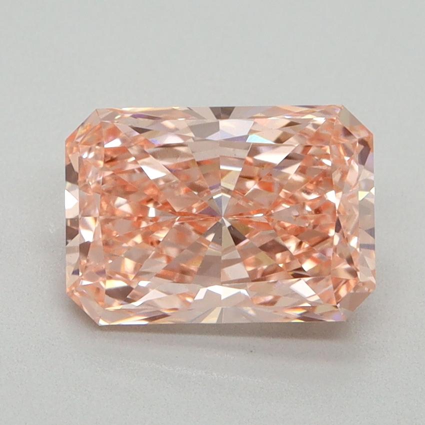 2.02 Ct. Fancy Vivid Pink Radiant Lab Grown Diamond