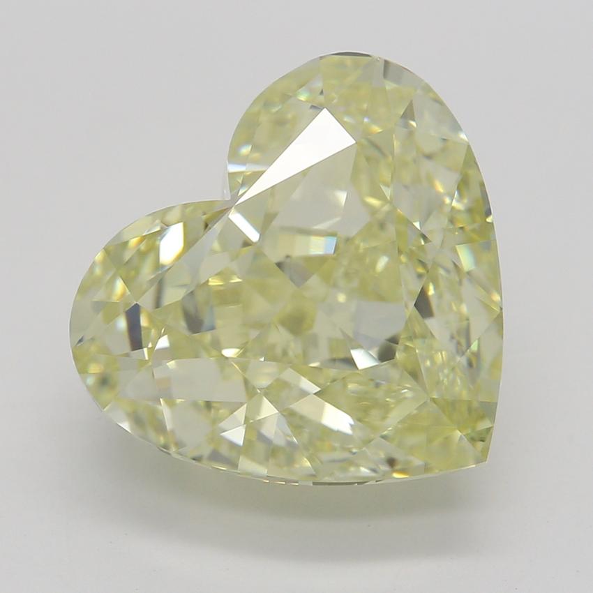 5.00 Ct. Fancy Light Yellow Heart Diamond