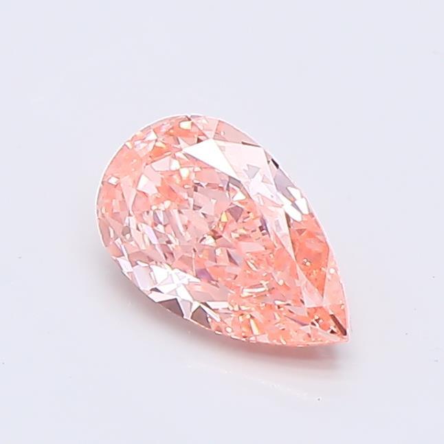 0.70 Ct. Fancy Vivid  Pink Pear Lab Grown Diamond
