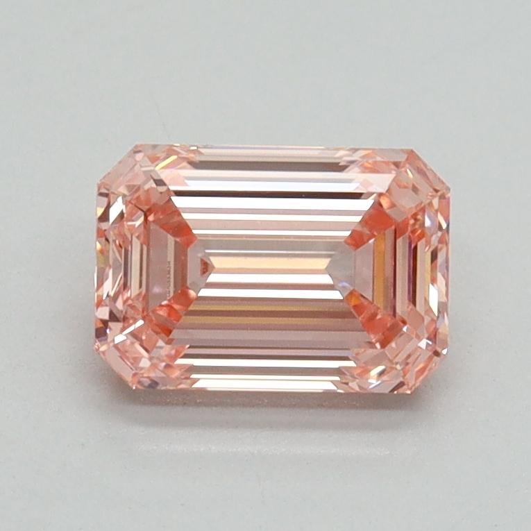 1.06 Ct. Fancy Vivid Pink Emerald Lab Grown Diamond