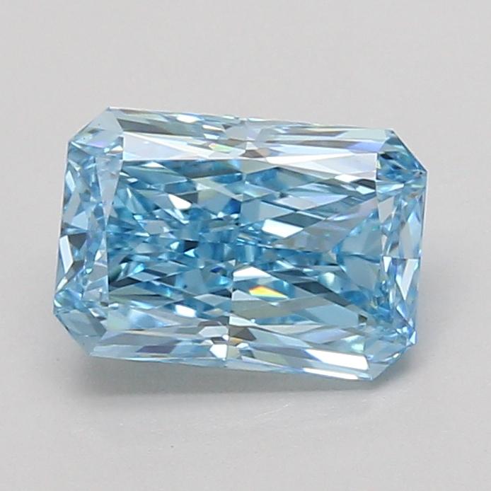 2.06 Ct. Fancy Vivid Blue Radiant Lab Grown Diamond