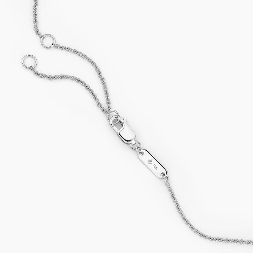 18K White Gold Perfect Solitaire Lab Diamond Pendant (1/4 ct. tw.)