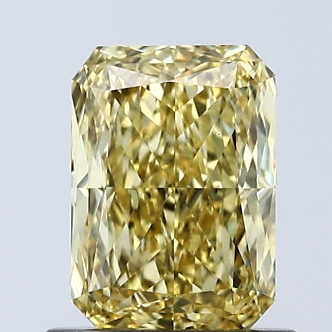 1.03 Ct. Fancy Vivid Yellow Radiant Lab Grown Diamond