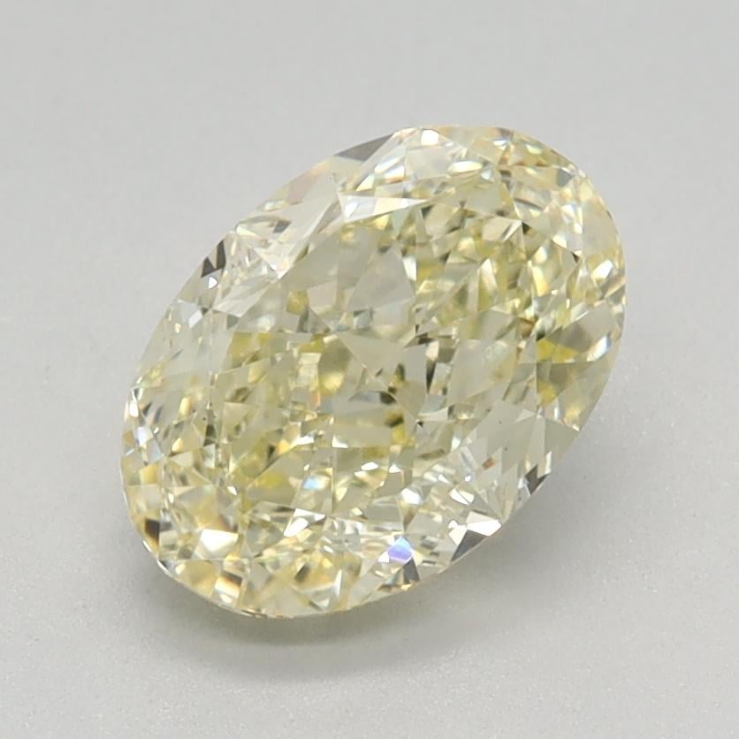 1.35 Ct. Fancy Yellow Oval Lab Grown Diamond