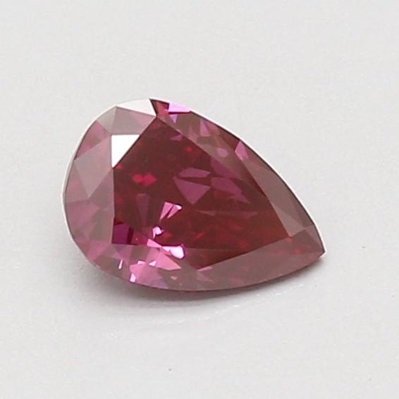 0.57 Ct. Fancy Deep Pink Pear Lab Grown Diamond