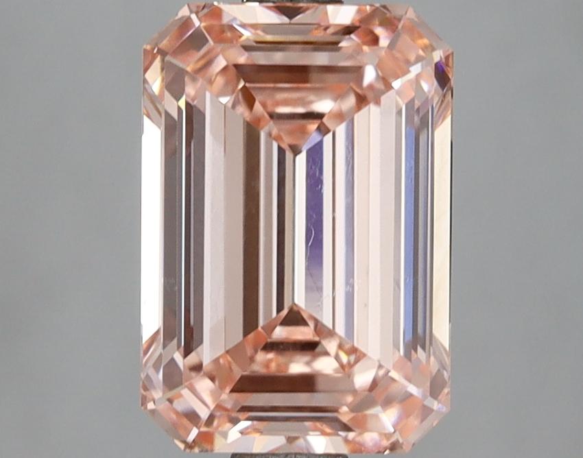 2.53 Ct. Fancy Intense Pink Emerald Lab Grown Diamond