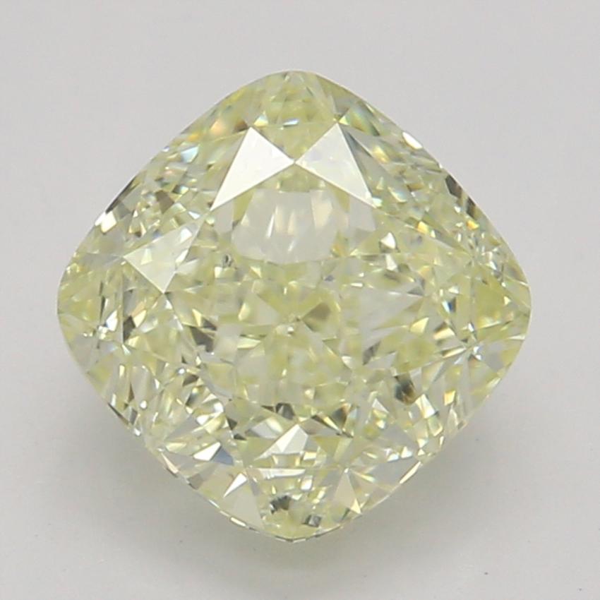 1.03 Ct. Fancy Light Yellow Cushion Diamond