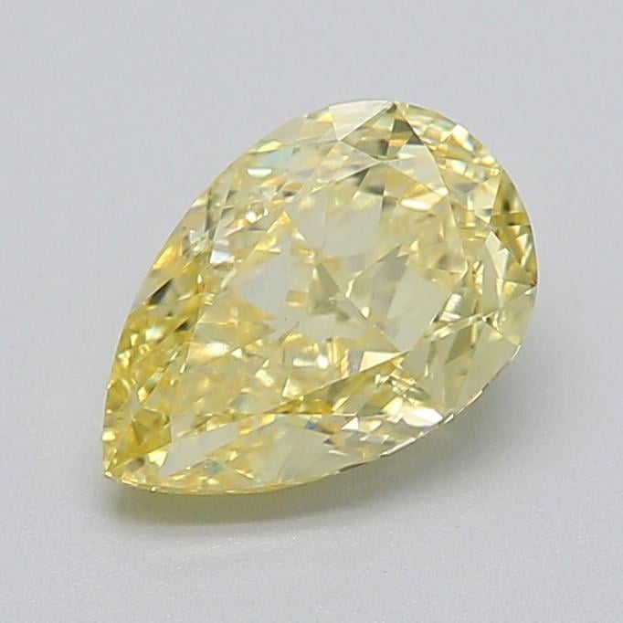 1.09 Ct. Fancy  Yellow Pear Lab Grown Diamond