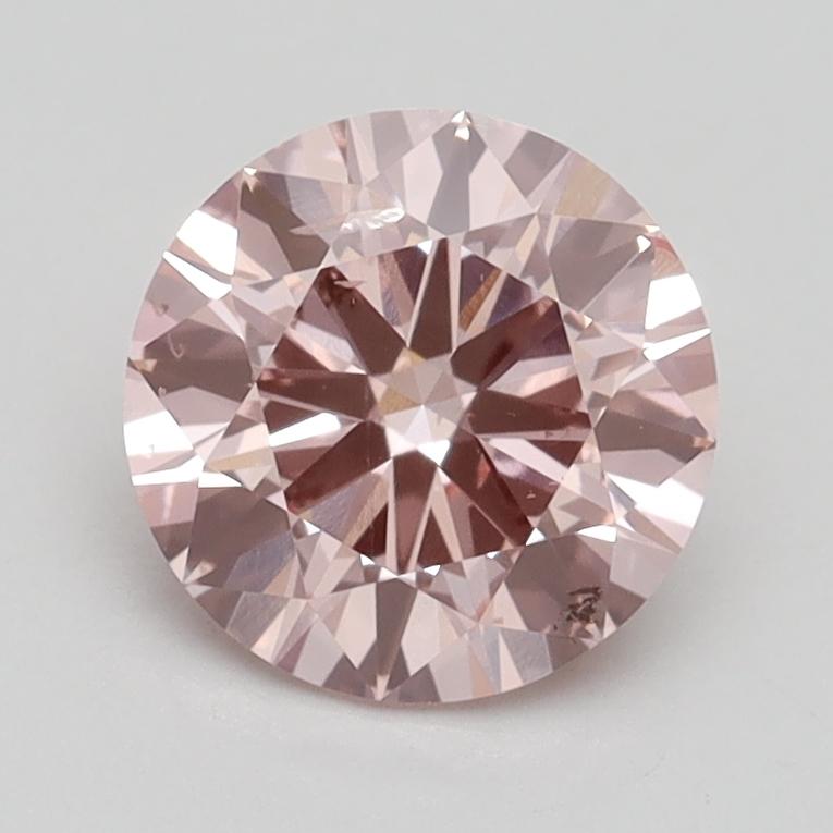 1.40 Ct. Fancy Intense Pink Round Lab Grown Diamond