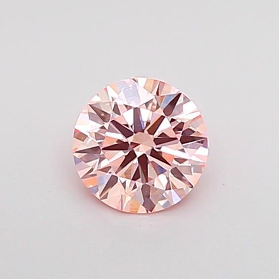 0.34 Ct. Fancy Pink Round Lab Grown Diamond