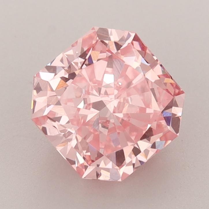 1.74 Ct. Fancy Pink Radiant Lab Grown Diamond