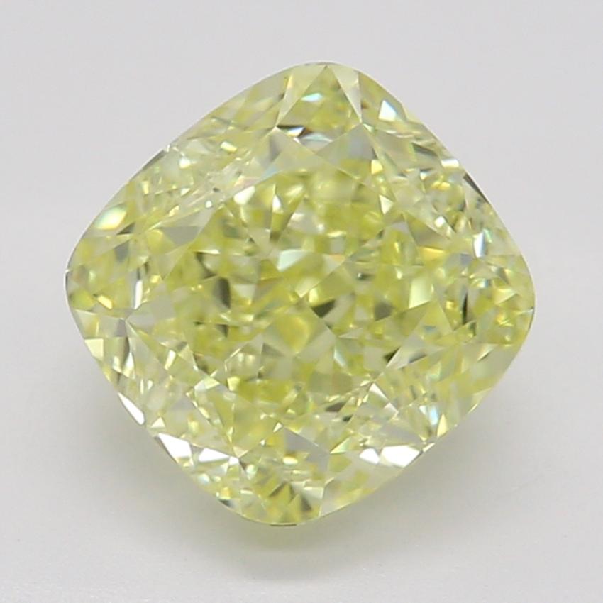1.04 Ct. Fancy Yellow Cushion Diamond