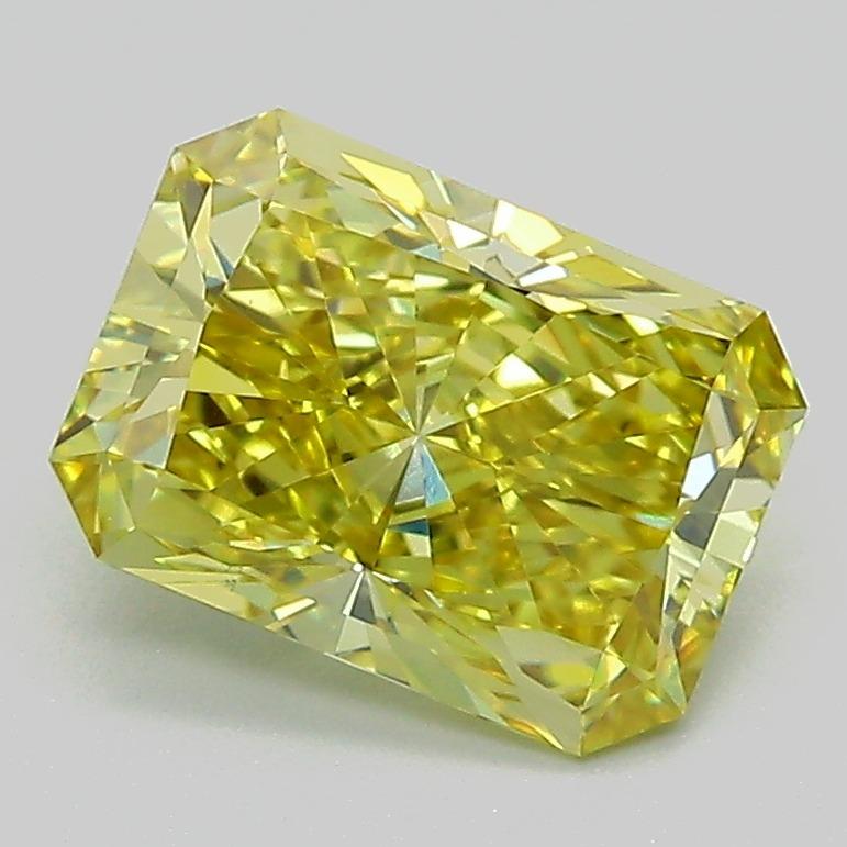 2.01 Ct. Fancy Intense Yellow Radiant Lab Grown Diamond
