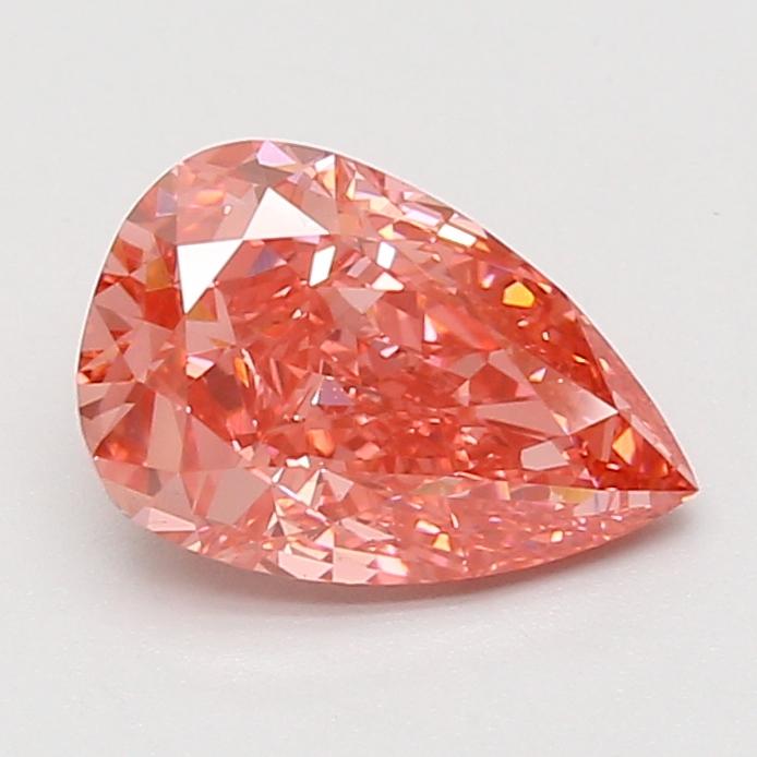 2.05 Ct. Fancy Vivid Pink Pear Lab Grown Diamond