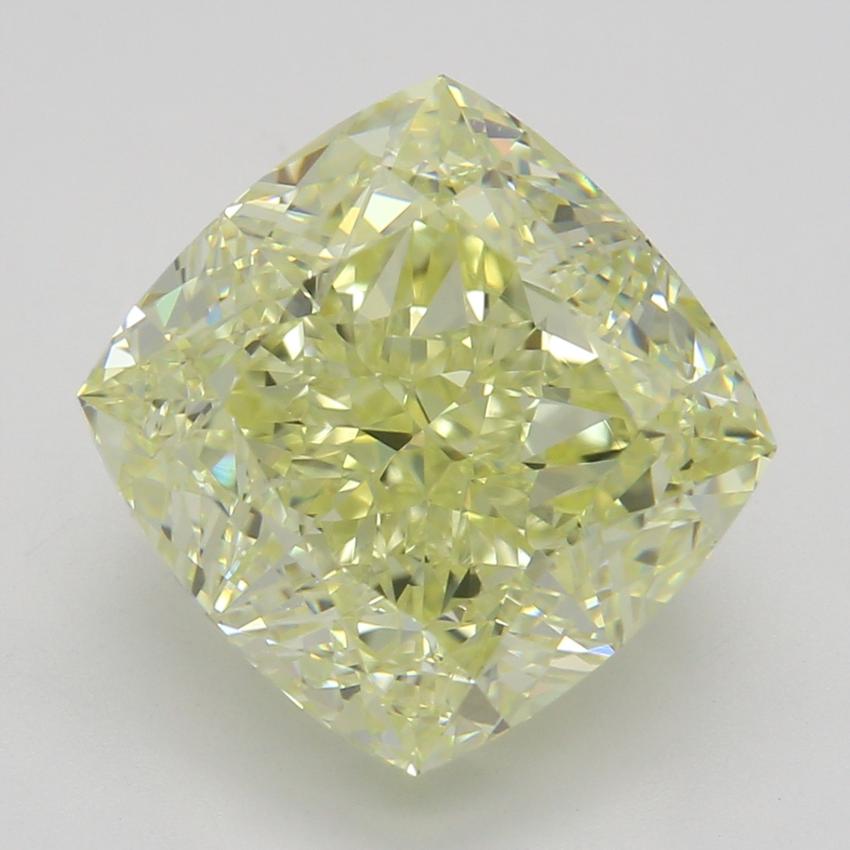 4.01 Ct. Fancy Yellow Cushion Diamond