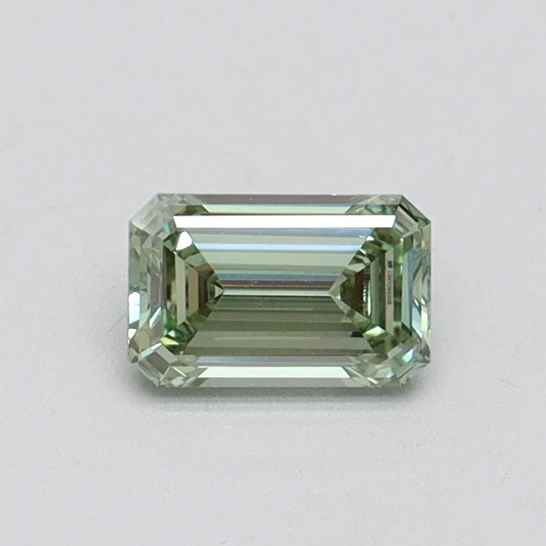 0.50 Ct. Fancy Intense Green Emerald Lab Grown Diamond