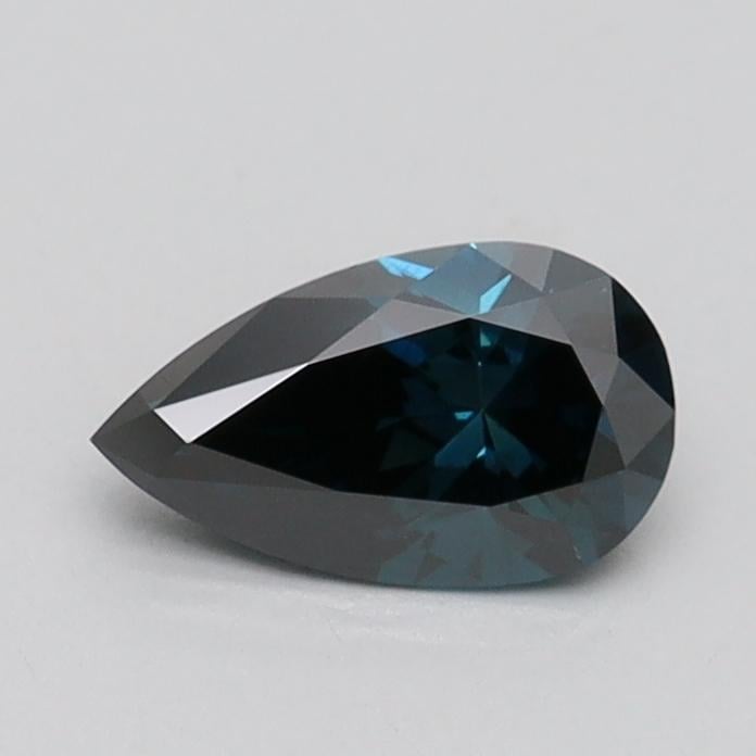0.50 Ct. Fancy Deep Blue Pear Lab Grown Diamond
