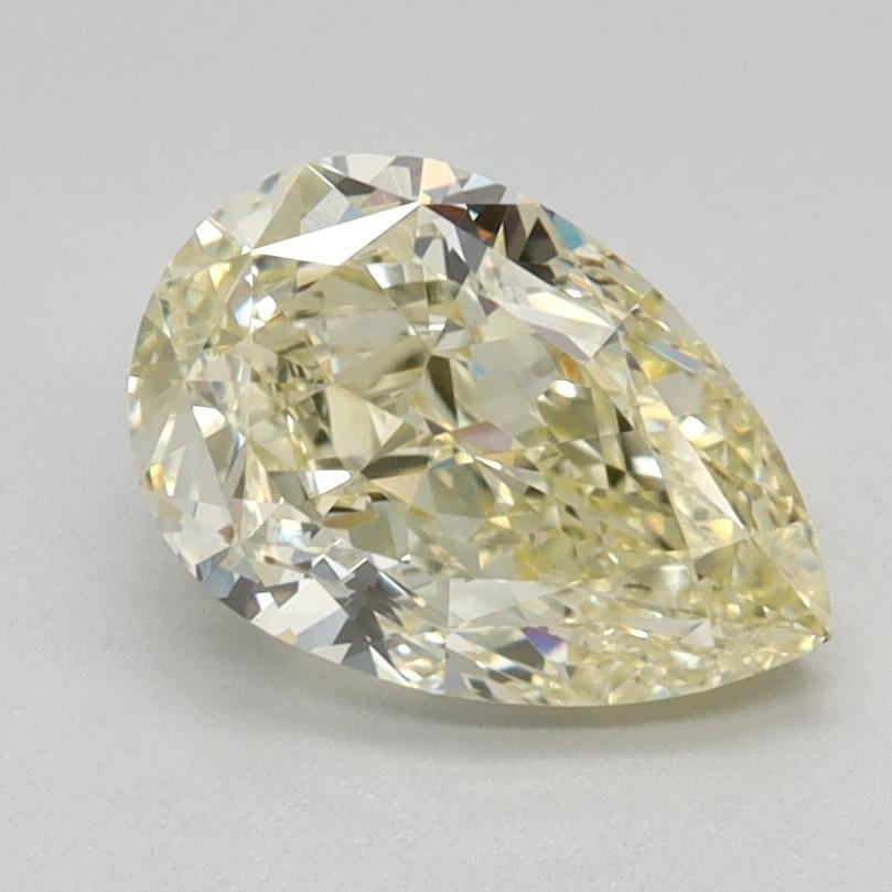 1.31 Ct. Fancy Yellow Pear Lab Grown Diamond