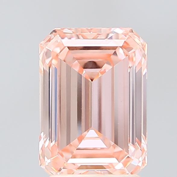 2.33 Ct. Fancy Intense Pink Emerald Lab Grown Diamond