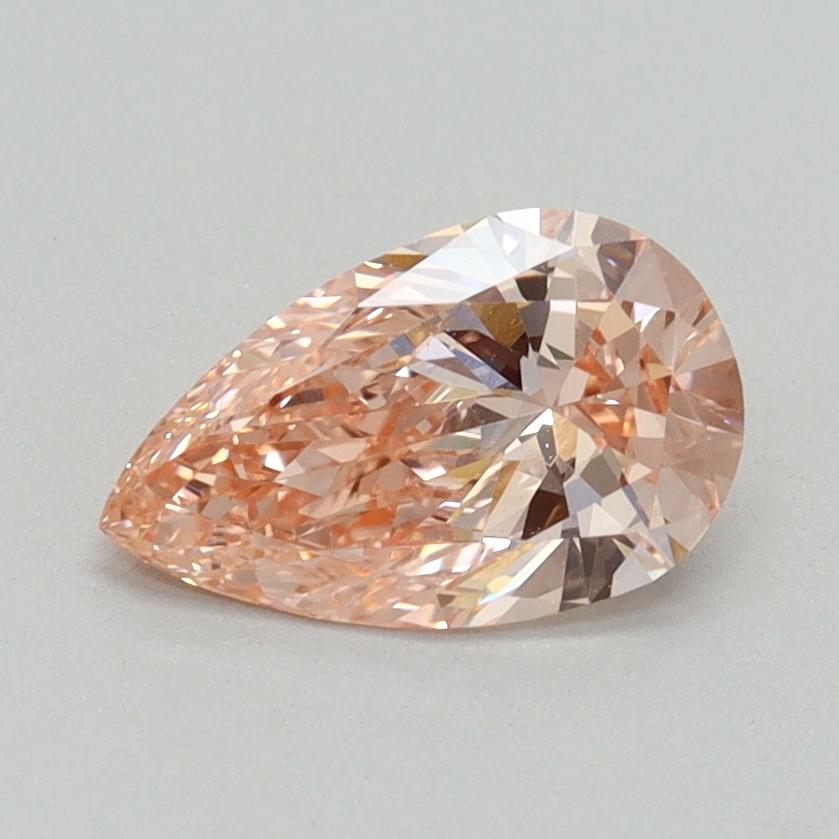 0.87 Ct. Fancy Intense Pink Pear Lab Grown Diamond