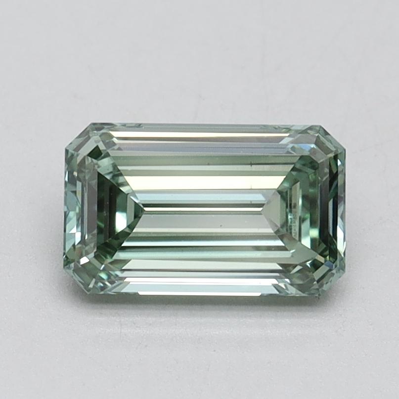 1.04 Ct. Fancy Intense Green Emerald Lab Grown Diamond