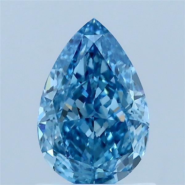 1.08 Ct. Fancy Blue Pear Lab Grown Diamond