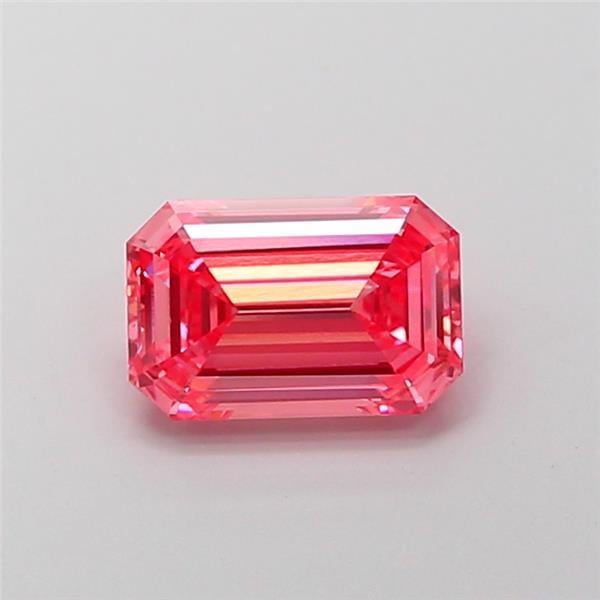 1.92 Ct. Fancy Vivid  Pink Emerald Lab Grown Diamond