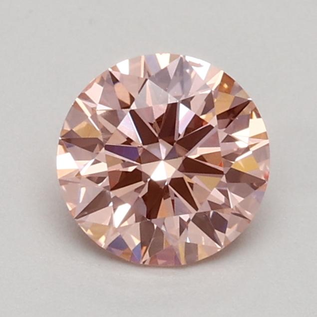 0.50 Ct. Fancy Intense Pink Round Lab Grown Diamond