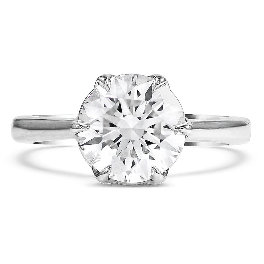 Custom Surprise Petal Diamond Ring