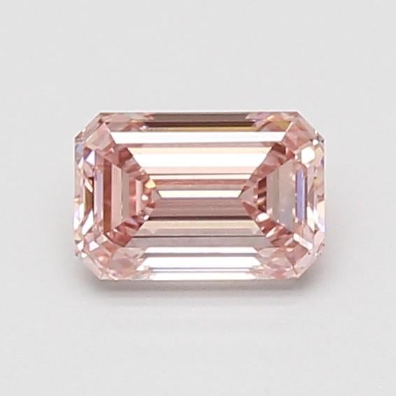 0.71 Ct. Fancy Intense Pink Emerald Lab Grown Diamond