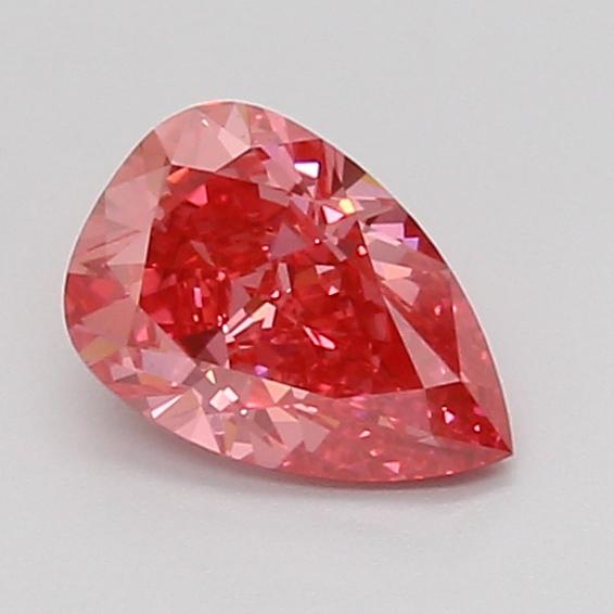 0.93 Ct. Fancy Vivid Pink Pear Lab Grown Diamond