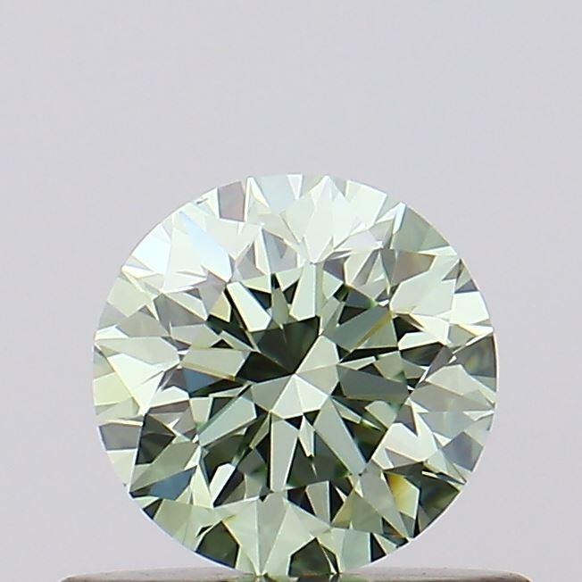 0.50 Ct. Fancy Intense Green Round Lab Grown Diamond