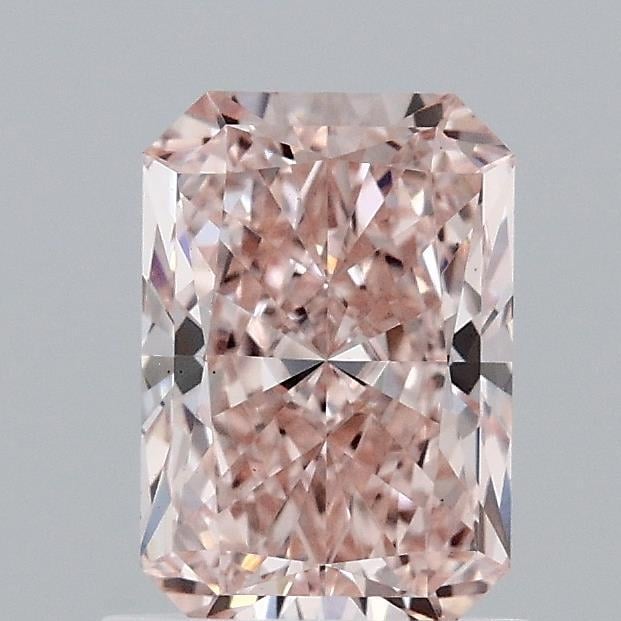 1.10 Ct. Fancy Intense Pink Radiant Lab Grown Diamond
