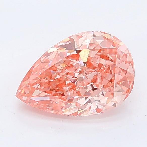 1.03 Ct. Fancy Vivid Pink Pear Lab Grown Diamond