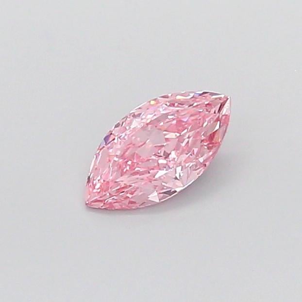 1.33 Ct. Fancy Vivid Pink Marquise Lab Grown Diamond