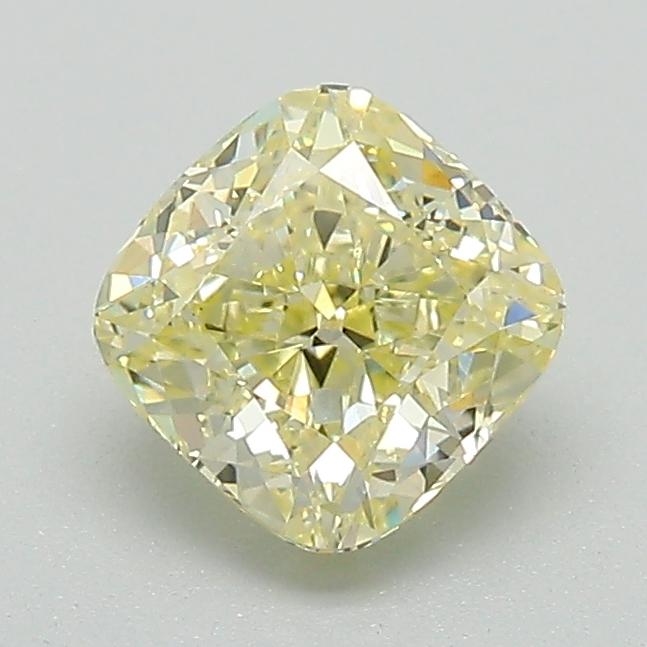 1.13 Ct. Fancy Yellow Cushion Lab Grown Diamond