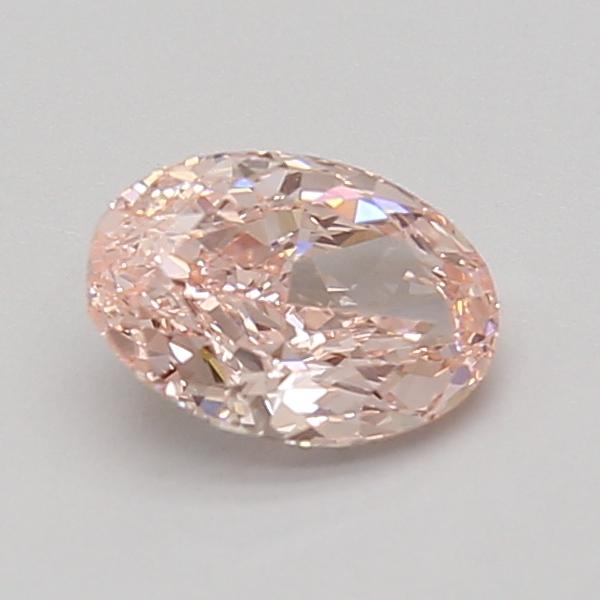 0.93 Ct. Fancy Intense Pink Oval Lab Grown Diamond