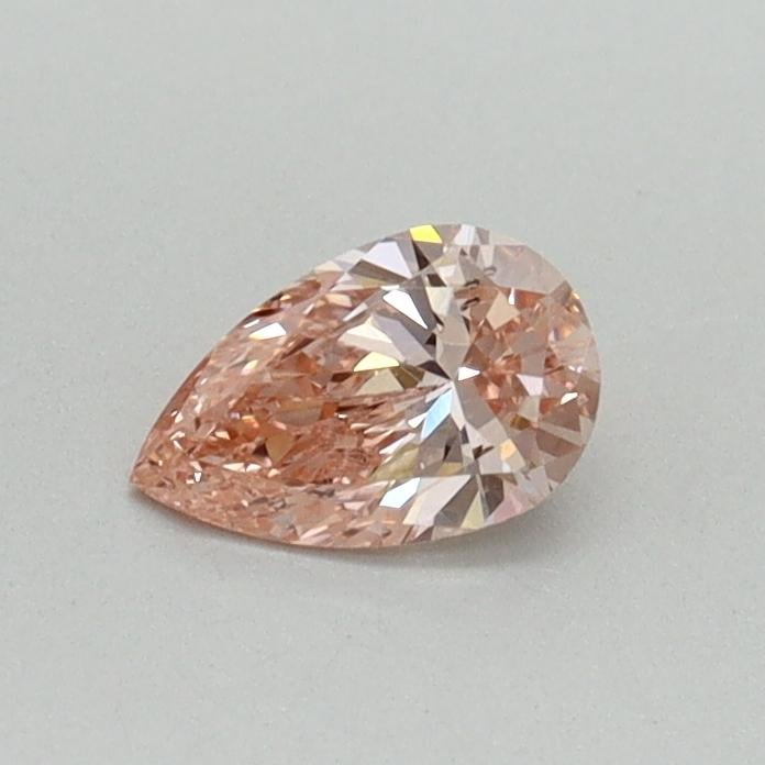 0.30 Ct. Fancy Vivid Pink Pear Lab Grown Diamond