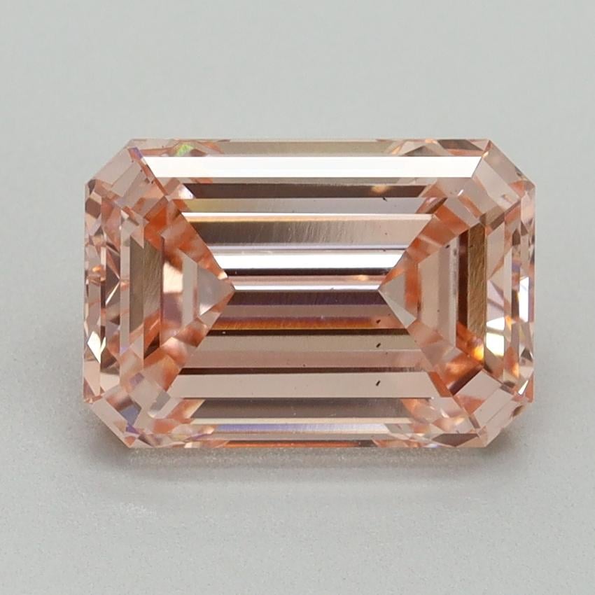 2.52 Ct. Fancy Intense Pink Emerald Lab Grown Diamond