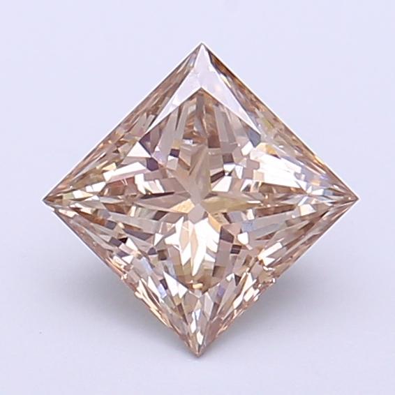 1.03 Ct. Fancy Light  Brown Princess Lab Grown Diamond