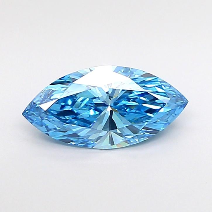 1.02 Ct. Fancy Blue Marquise Lab Grown Diamond