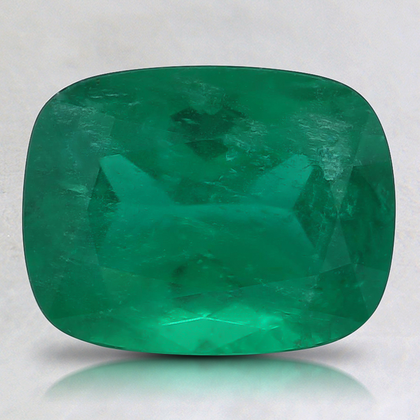 9x7mm Premium Cushion Emerald