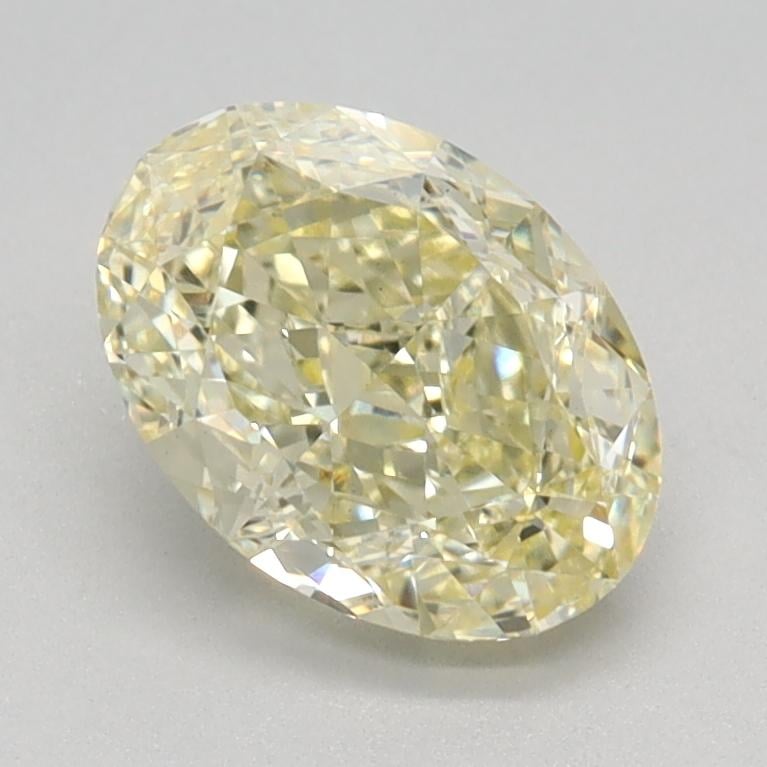 1.26 Ct. Fancy Yellow Oval Lab Grown Diamond